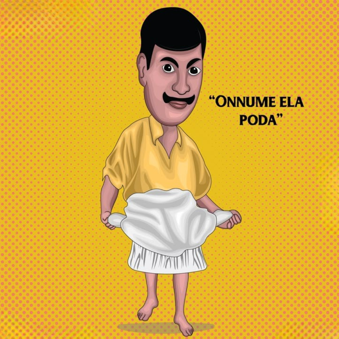 Vadivelu Trending  T shirt. Choose Your Designs