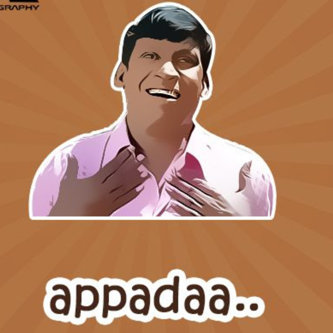 Vadivelu Trending  T shirt. Choose Your Designs